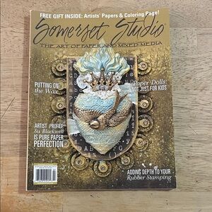 Somerset Studio Magazine The Art of Paper and Mixed Media July/August 2016